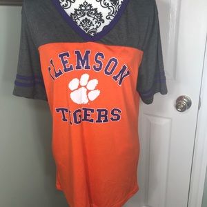 Clemson pullover top
